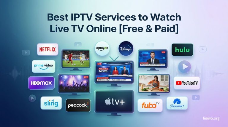 Best IPTV Services to Watch Live TV Online [Free & Paid]